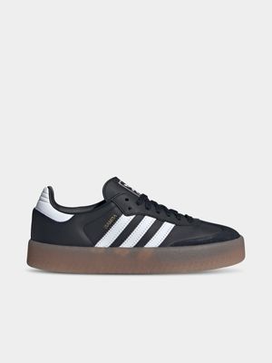 adidas Originals Women's Sambae Black/White/Gum Sneaker