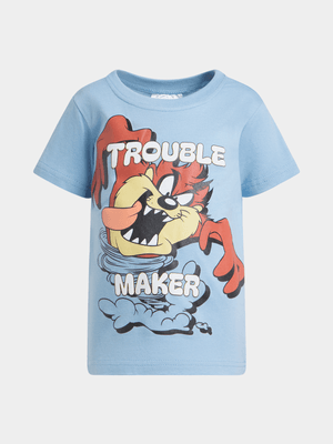 Jet Older Boys Blue Tasmanian Devil T-Shirt