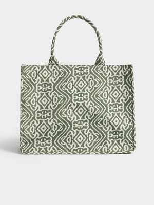 Jet Women's Forest Green Tote Bag