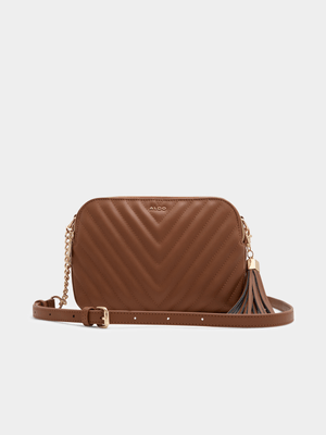 Women's Aldo BrownTALAEDAR Crossbody Handbag