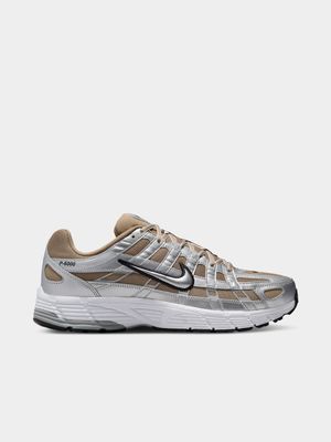 Nike Men's P-6000 Silver/Brown Sneaker