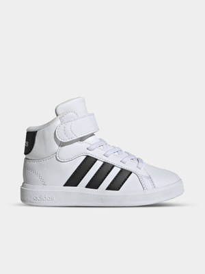 Junior Adidas Grand Court Mid White/Black Sneaker