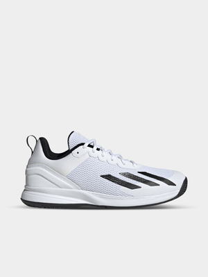 Mens adidas Courtflash Flash Speed White/Black Running Shoes