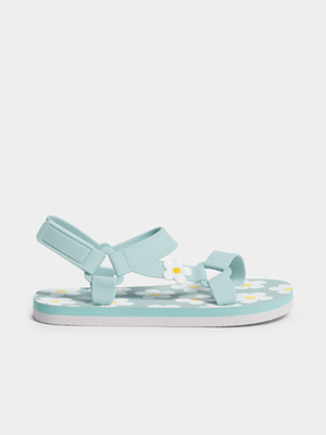 Jet Older Girls Design Adventure Mint Sandal