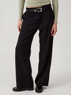 Women's Cotton On Black Luis Suiting Pants