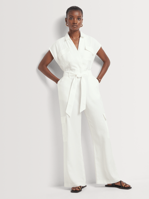 Twill Utility Jumpsuit