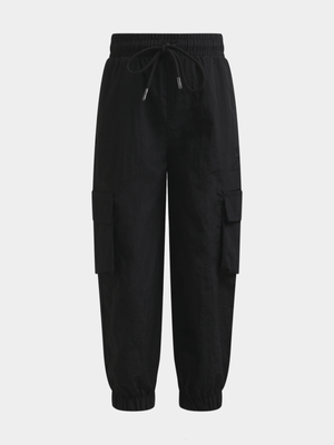 Jet Younger Boys Black Wide Leg Pants