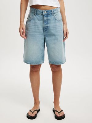 Women's Cotton On Blue Super Baggy Denim Jorts