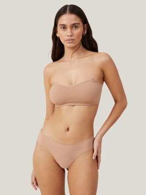 Women's Cotton On Brown The Invisible G String Briefs