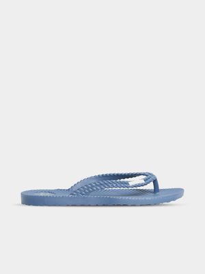 Women's Billabong Blue Kick Back Flip Flops