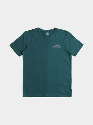 Boy's Billabong  Green Arch Fill T-Shirt