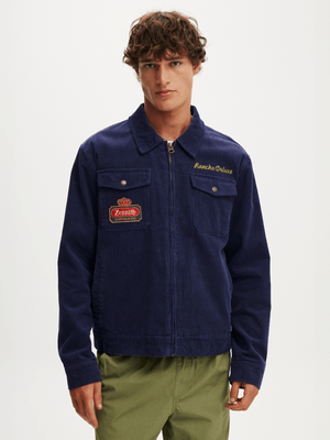 Men's Cotton On Blue Garage Jacket