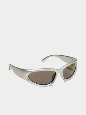 Men's Cotton On Silver The Millennium Sunglasses