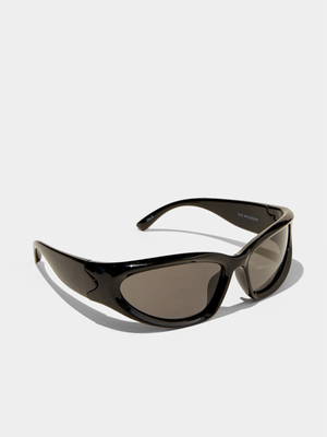 Men's Cotton On Black The Millennium Sunglasses