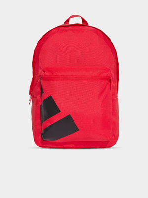 adidas Originals Classic Bars 3 Stripes Red Backpack