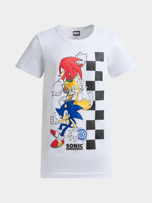 Jet Older Boys White Sonic T-Shirt