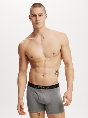 Men's Cotton On  Grey Bamboo Trunks