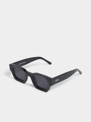 milk* eyewear Vincent Black Sunglasses