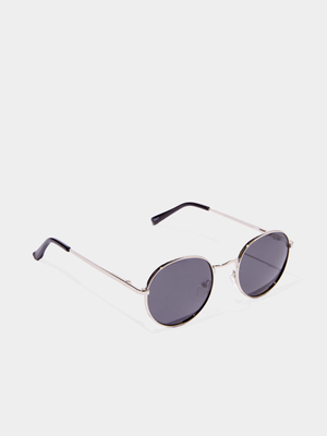 Men's Cotton On Silver Bellbrae Polarized Sunglasses