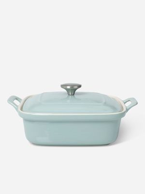 Skye Square Casserole Blue 30cm