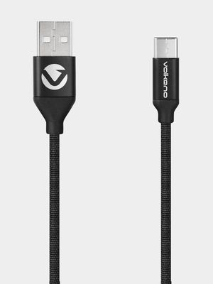 VOLKANO WEAVE SERIES FABRIC BRAIDED MICRO USB