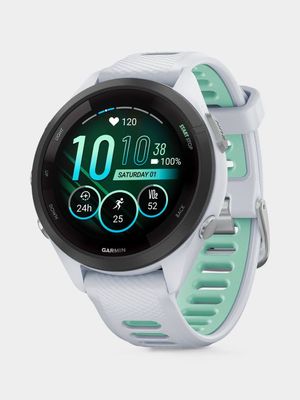 Garmin White Forerunner 265S Music Watch