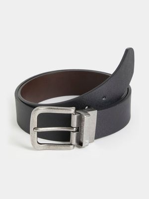 MKM Black/Brown Smart Reversible Belt