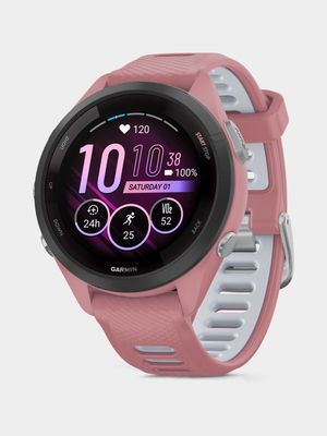 Garmin Pink Forerunner 265S Music Watch