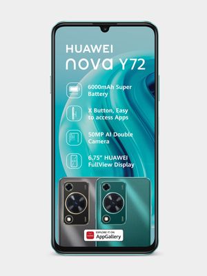 Huawei Y72 Dual Sim + 15GB+50min - Telkom