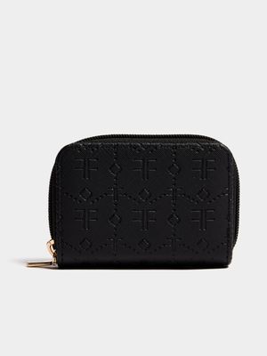 Saffiano Monogram Embossed Cardholder