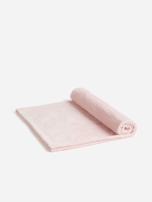 Jet Home Infant Pink Waffle Fleece Blanket