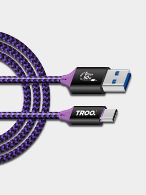 TROO Certified Ultra Fast Charge 100W TypeC Cable