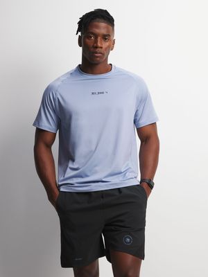 Mens TS Dri-Tech 24/365 Black/Blue Run Shorts