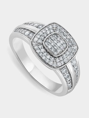 Cheté Sterling Silver & Cubic Zirconia Snow Princess Ring