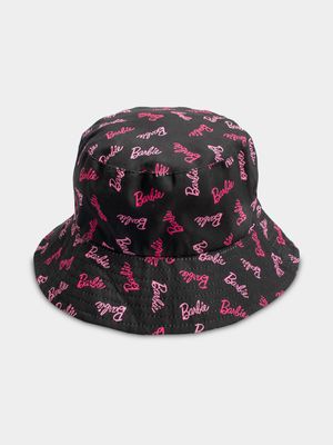 Barbie Black Bucket Hat