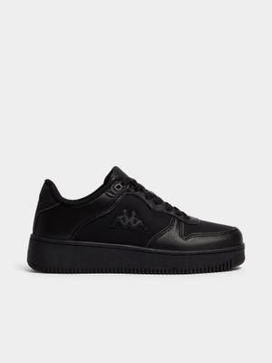 Women's Kappa Logo Maserta Black Sneaker