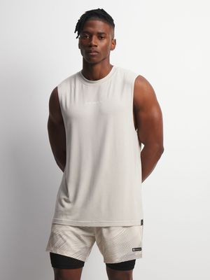 Mens TS Dri-Tech Text Stone Tank