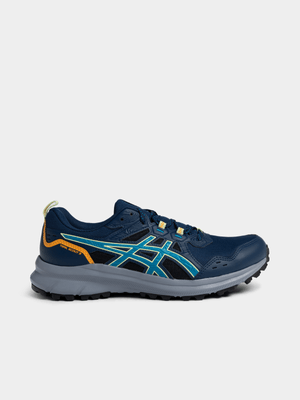 Mens Asics Trail Scout 3 Navy/Teal Sneaker