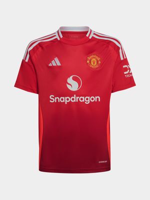 Junior adidas Manchester United Home 24/25 Stadium Jersey