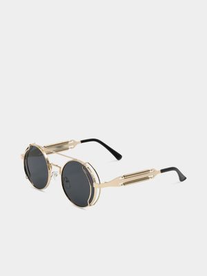 Men's Markham Avaitor Gold Sunglasses