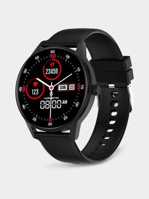 Volkano Fit Soul Series Black Smart Watch