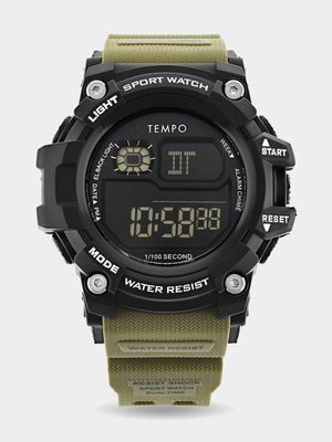 Tempo Men's Digital Watch