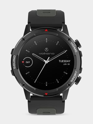 Volkano Power Series Black Fitness Watch