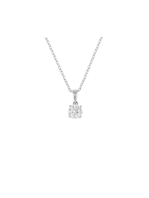 Cheté Platinum & Sterling Silver Diamondlite Cubic Zirconia Pendant