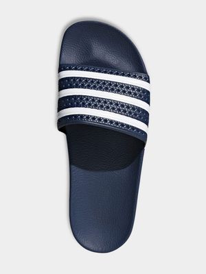 adidas Originals Men's Adilette Blue/White Slide