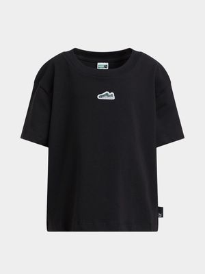 Puma Women's Baby Black T-shirt