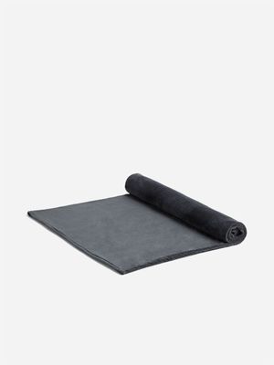 Jet Home Charcoal Coral Fleece Blanket 150x180