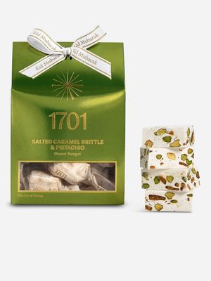 1701 caramel pistach nougat box 160g