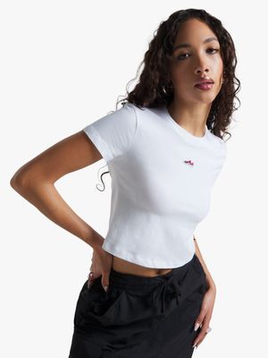 Puma Women's Baby White T-shirt