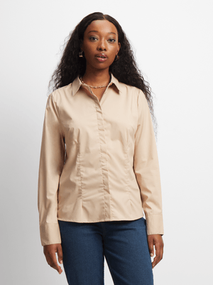 Jet Women's Stone Poplin Shirt